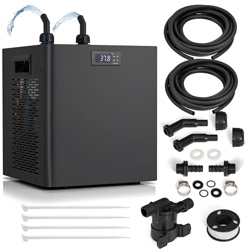 Polar Revive Chiller 2.0 for Ice Bath and Cold Plunges Including All Hoses and Pumps. 1/3 HP, 2/3 HP, 1 HP Models (1/3 HP)