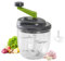 LULUWA Tritatutto Manuale 900ml, Multi Cipolla Affettatrice Trituratore di Verdure con 1 Frullatore Cucina Trituratore Aglio Trituratore per Verdure Frutta (Con uovo frullatore) (900ml)