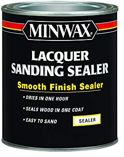 Minwax 154000000 Lacquer Sanding Sealer, Quart,Clear