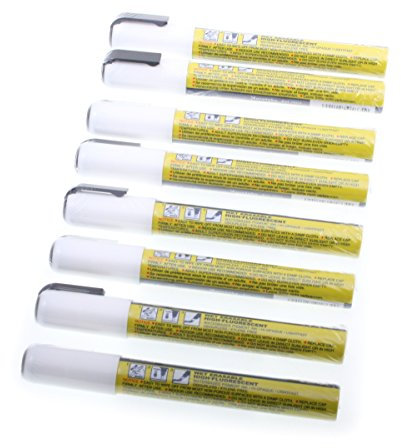 TAMLED SET Kreidemarker 5 mm weiß 8er-Pack