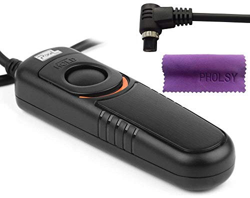 Pixel RC201/N3 Kamera Fernauslöser Kompatibel mit Canon EOS r3 R5 10D 6D-II 1DX-II 1DX-III 1DS-III 1D-C 1D-IV 1D-III 1D-II N 5D-II 5D-III 5D-IV 5D 5DS 6D 7D-II 50D wie RS-80N3