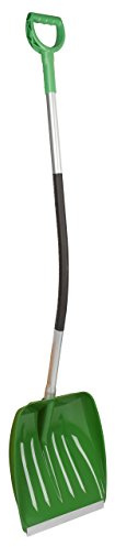 Kerbl 296710 plastspade med stötkant och aluminiumskaft