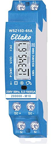Eltako WSZ15D-65A MID Wechselstromzaehler digital 65A MID-konform: Ja 1St.