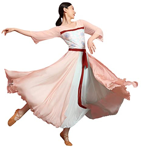 ROYAL SMEELA Abito Hanfu Tradizionale Cinese da Donna, Costume Antico per Prestazioni, Cosplay Stile Cinese