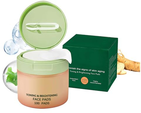 Disques Démaquillants Hydratants - 100 Pads Imprégnés à L'acide Hyaluronique, Centella Asiatica & Niacinamide - Hydratation Intense Pour Une Peau Lisse Et Jeune