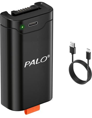 Palogreen 6000mAh ersättningsbatteri 200 för -JBL PartyBox Club 120/130, Encore 2, Encore Essential 2, On-The-Go 2 – 7,4 V/litiumbatteri med hög kapacitet med typ C-ingång, ingen minneseffekt