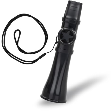 Ziyonix Kazoo para Adultos y Niños, Kazoos Reutilizable con Membranas Lavables, Kazoo Profesional con Tono Ajustable, Kazoos Fácil de Aprender para Ukelele Piano Teclado