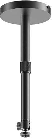 Oxxggkao Adjustable Projector Ceiling Mount Holder Stand Sturdy Aluminum Alloy Hanging Bracket for Entertainment and Business Adjustable Projector Stand