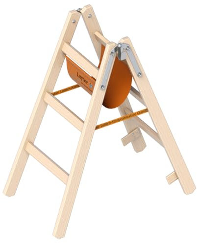 Holz Stehleiter 2x3 SPR. SH0,3m Layher 1038.203