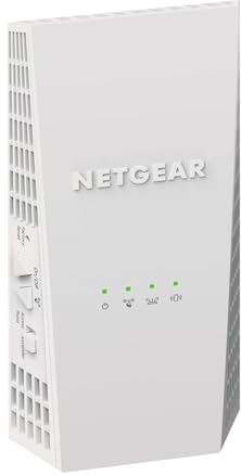 NETGEAR WiFi Mesh Range Extender (EX6400) - Add up to 2,100 sq. ft., 35 Devices - AC1900 Dual Band Wireless Signal Booster & Repeater (up to 1.9 Gbps Speed), Smart Roaming – Free Expert Help