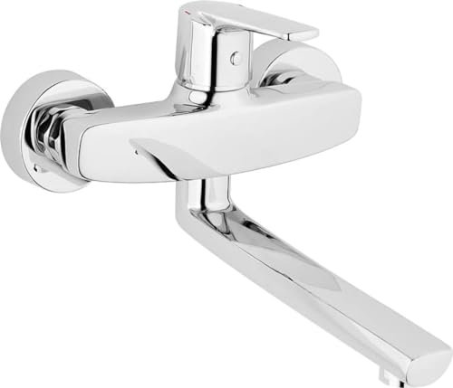 heinrichschulte alpha_300 Küchen Wandarmatur Armatur Wand Einhebel chrom