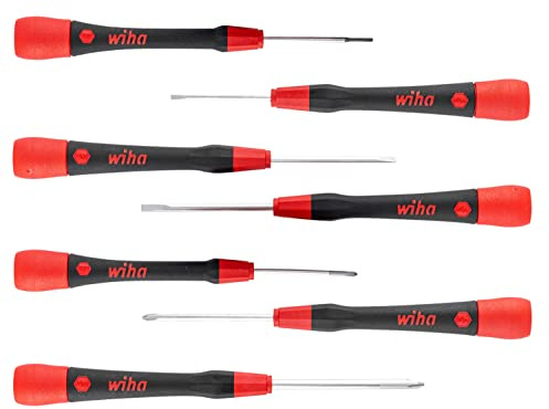 Feinschraubendreher Set PicoFinish® Schlitz, Phillips 7-tlg. I Präzision im Kopf I Reparaturset für Modellbau und Hobby (42991)