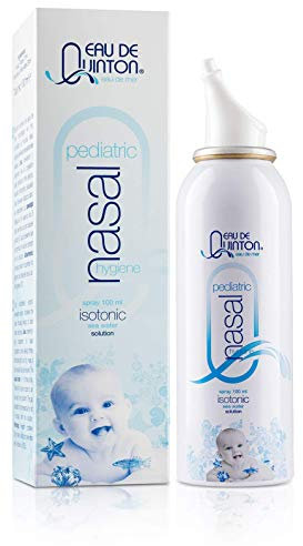 Eau de Quinton - Quinton Pediatric Nasal Higiene, Spray Nasal Infantil de Agua de Mar, Solución Isotónica Natural para Bebés y Niños - 100 ml
