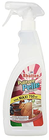 Pulitore Pelle, Detergente Neutro Superfici in Pelle, Profumato, Arredi, Sedili Auto, Accessori, 750ml