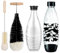 Nordun 2er Set 35cm Flaschenbürsten Kompatibel mit Sodastream Glasflaschen,Reinigungsbürste mit Wollkopf für eine kratzfreie Reinigung von Glas und Plastik