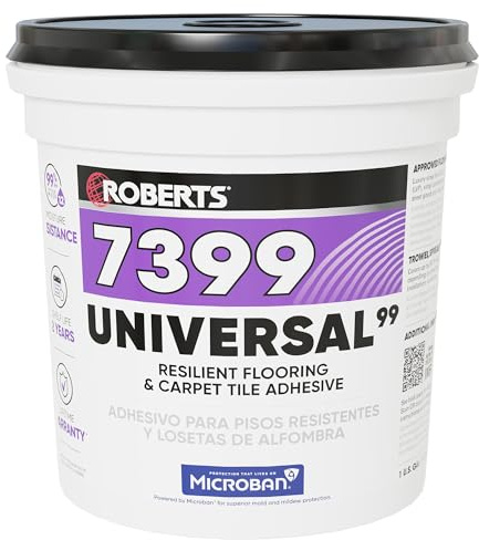 Roberts UNIVERSAL99 Resilient Flooring & Carpet Adhesive-1 Gal. (3.78 L)