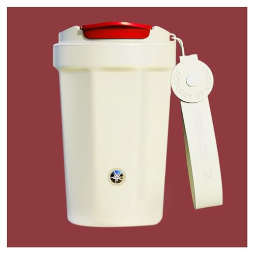 FOVNOT 400ml Taza De Café Con Agitación Automática, Recargable Eléctrica Vaso Mezclador Magnético Automático Con Tapa Antigoteo, Para Café, Leche Y Chocolate Caliente