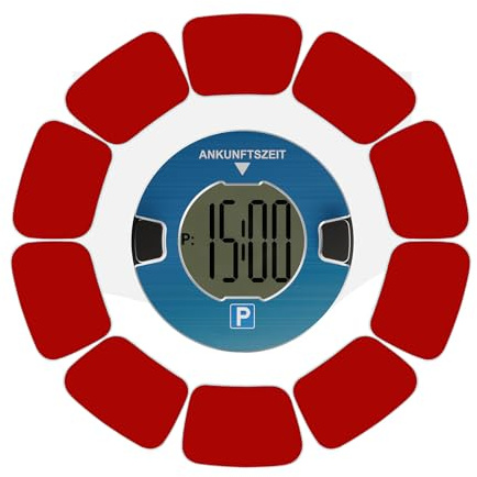 NIUQIGE Set di piastrine metalliche di ricambio, 10 pezzi, compatibile con OOONO CO-Driver NO2 e OOONO Park - Accessorio pratico per disco orario elettronico e avvisatore di autovelox