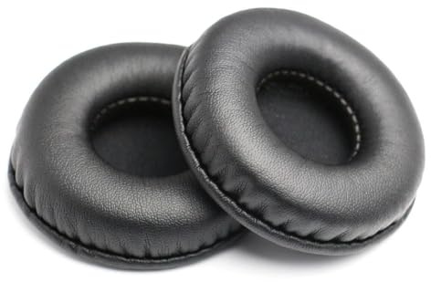 2 piezas de almohadillas de repuesto para auriculares, cojines para auriculares, fundas de repuesto para almohadillas de auriculares, accesorios para auriculares (55 mm)