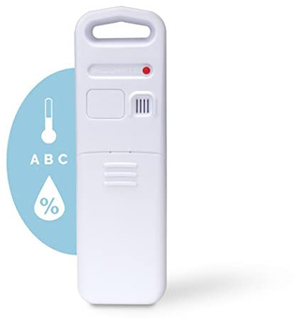 AcuRite Wireless Indoor Outdoor Temperature and Humidity Sensor (06002M), white