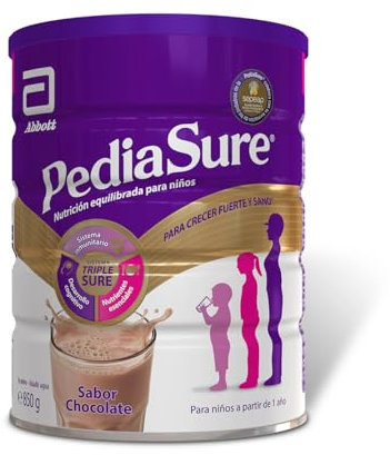 PediaSure – Sabor Chocolate – Complemento Alimenticio para Niños con Proteínas, Vitaminas y Minerales – 850 gr