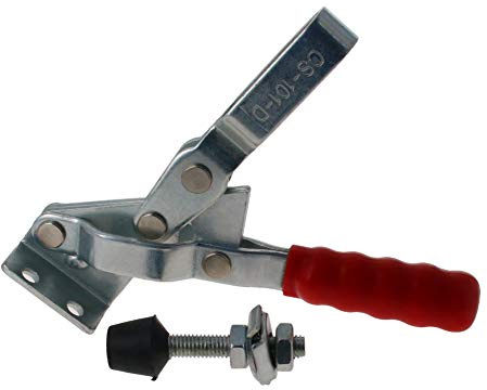 Utoolmart Toggle Clamp CS-101-D Vertical Quick-Release Hand Tool 180Kg 397lbs Capacity 1 Pcs