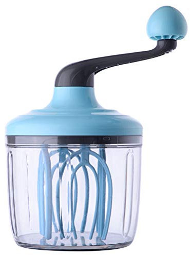 BSTCAR Schneebesen Küche, Milchaufschäumer Manuell Multifunktional Handrührer Sahne, Sahne Frost, Kekse, Milchschaum, Lösliche Bohnen, Küchengeräte