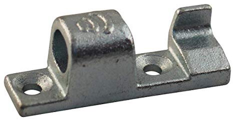 Boîtier de charnière galvanisé brillant