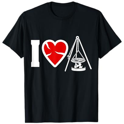 Saarländer swivel gift men grilling sayings grill T-Shirt