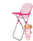 Dolly Tots Kutschenwagen, traditioneller Stil, Puppenwagen, Puppenwagen, Puppenkutsche, Spielzeug mit Korb, Puppenwagen und Spielzeug-Puppenwagen