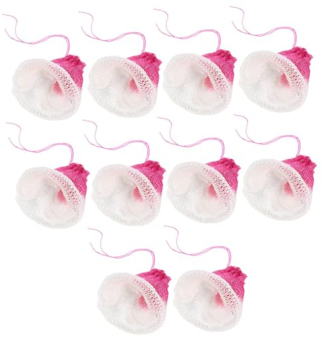 Toyvian 10 Pièces Mèches Coton pour Lampes à Huile et Accessoires de Lanternes à Gaz Compatible avec Camping et Activités Extérieures