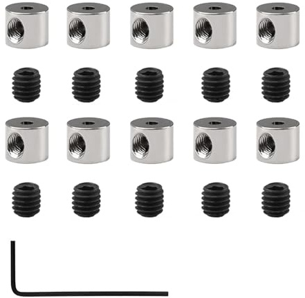 10 Pcs Pin Keepers, Pin Badge Backs Copper Locking Clasp Pins Backs Replacement with Wrench for Secure Badge Fastening (6mmx5mm)