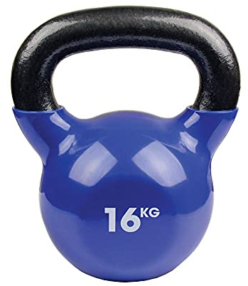 JPL New Fitness Gym Strength Training Fitness-Mad Vinyl Covered Kettlebells