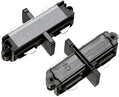 SLV Negro Sistema Conector Longitudinal para Carril Conductor monofásico de Alto Voltaje