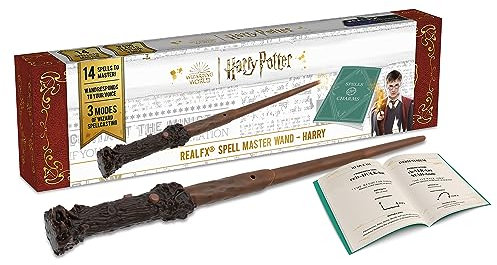 WOW! STUFF Harry Potter Real FX Wand | light & sound voice activated wand | Official Wizarding World Harry Potter Gifts and Toys | Role Play Dress-up Costume Accessory for Fans and Children, Ages 6+