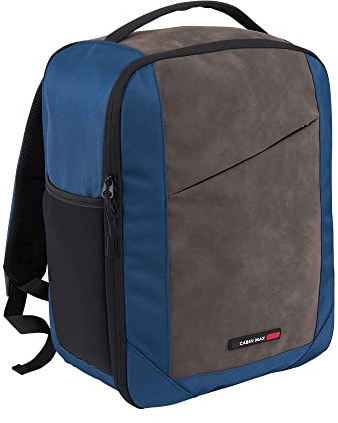 Cabin Max 24L Cabin Backpack 40x30x20 Underseat Cabin Bag, Laptop Hand Luggage Compartment - Spacious Under Seat Backpack for Travelling - Fits Wizzair, Easyjet, Vueling and more (Manhattan 24L)