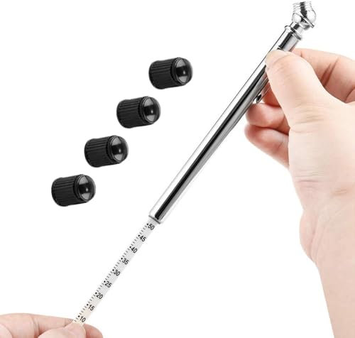 Misuratore di pressione per pneumatici a , misuratore di pressione pneumatici, misuratore di pressione pneumatici, portatile, per auto, camion, moto