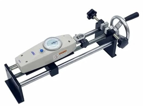 HTDRE Forcemètre numérique à manivelle, Banc d'essai Horizontal à Force G, dynamomètre HLA 500 N/50 kg pour Tester différentes Forces (combiné).