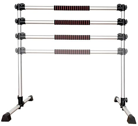 Sbarra per Balletto Portatile in Lega di Alluminio, Altezza Regolabile per Barre di Pressione per Gambe/Barre di Allenamento per Adulti e Bambini