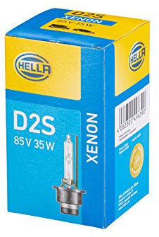 HELLA 8Gs 007 949-261 Ampoule - D2S - Xenon Up To 4300 Kelvin - 85V - 35W - Type De Culot: P32D-2 - Boîte - Quantité: 1