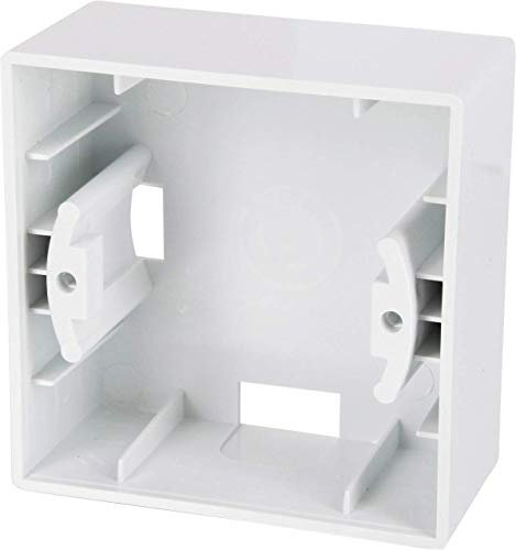 Aufputzrahmen, Schalterprogramm G1, Serie G1 reinweiß