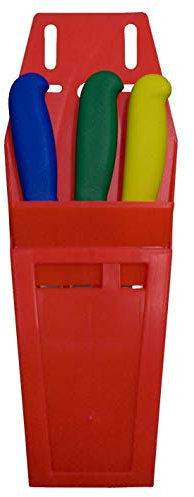 Vaina de cuchillo (2-3 cuchillos) Rojo (CAT 140P3R)