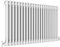 White Radiator Traditional 2 Column Radiator Horizontal Radiators Cast Iron Style 600x1010mm Central Heating Interior Design