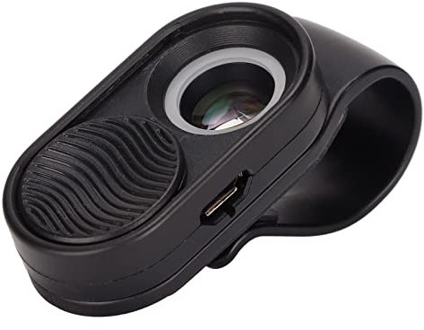 Zunate Handy-Mikroskop, Taschenmikroskop, Handy-Kameraobjektiv-Aufsatzmikroskop, 100-fach Mikroskope mit LEDs und Universalclip für Alle Smartphones/Tablets, Objektträger