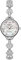 OIDEA Damen Uhren Armbanduhr mit Strass: Silber Uhr Analog Quarz Edelstahl mit Rund Zifferblatt Elegant Herz Strasssteine Geschenk für Frauen Freundin Schwester