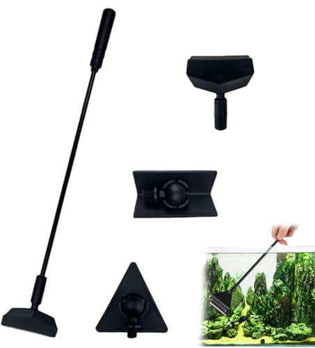 DAAIZIII Reinigungswerkzeuge,Aquarium Scheibenreiniger,Scheibenreiniger Aquarium,Aquarium Zubehör,Aquarium Reiniger Für Aquarien,Fish Tank Reiniger Set,Aquarium Zubehoer