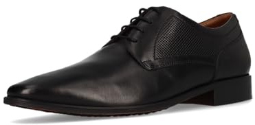 Salamander Chaussures d'affaires pour homme, à lacets, semelle intérieure amovible, Noir 1000, 45 EU