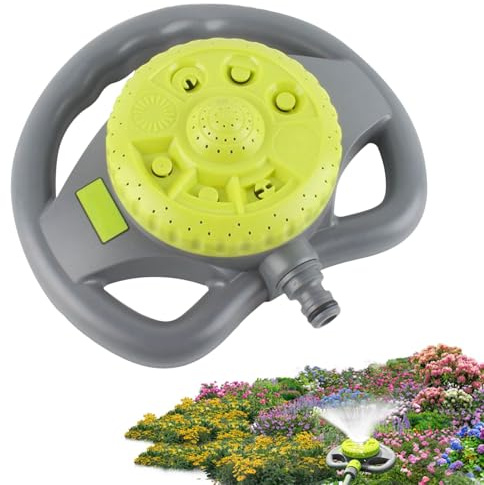 Sprinkler Da Giardino - Spruzzatore automatico | Spruzzatore d'acqua automatico | Spruzzatore rotante Irrigazione Giardino per Serra, Terrazza, Fattoria, Verdure, Cortile, Piante, Fiori, B