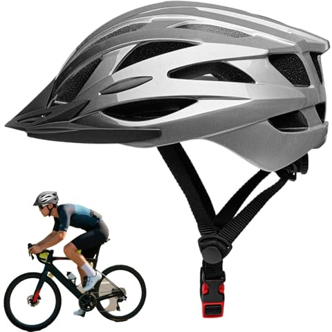 Casque de Vélo - Casques Adultes Réglables | avec 24 Trous d'Aération Absorption des Chocs Respirable pour Filles Garçons Jeunes Adultes