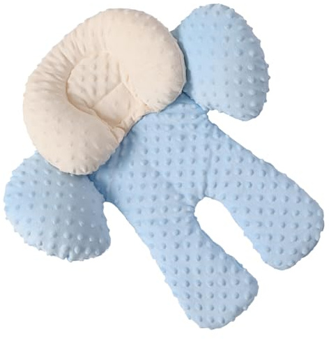 Soporte para asiento de coche para bebés - Inserto suave para asiento infantil - Reposacabezas para bebé niña en el asiento de coche | para cochecito de bebé al aire libre compras camping